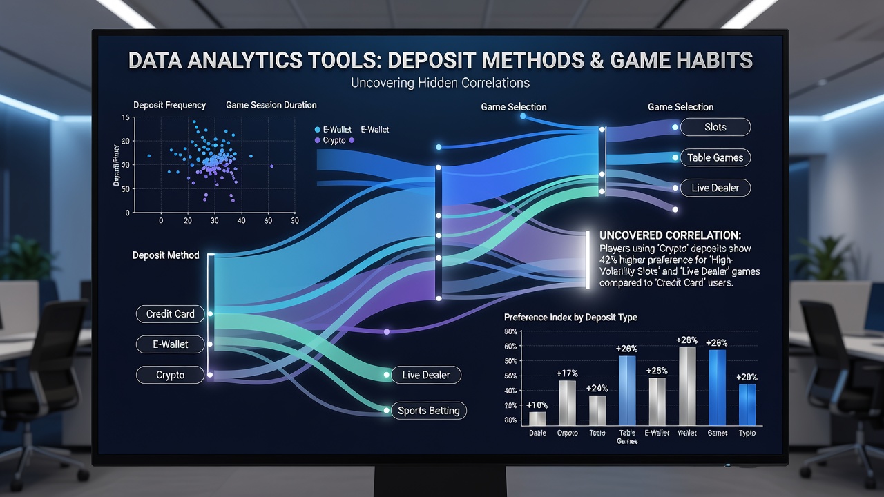 Analytics team reviewing heat maps of player behavior segmented by payment method