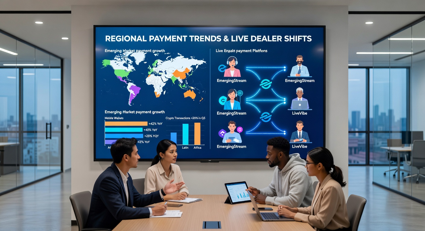 Live dealer interfaces adapting to regional payment preferences on emerging casino platforms